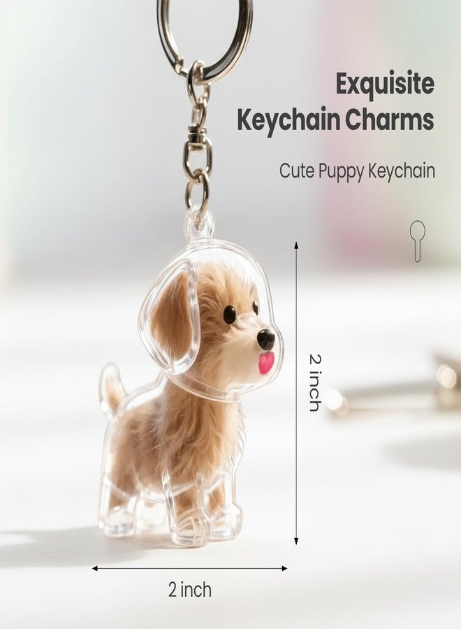 Manoai Dog Hair Keychain,Transparent Bottle for Fur,Dog Memorial Gifts for Loss,Pet Fur Keepsake,Dogs Hair Collector Keychain,Red Mouth - Image 2